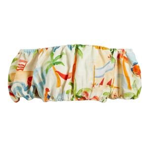 FARM RIO Copacabana Off The Shoulder Floral Crop Top